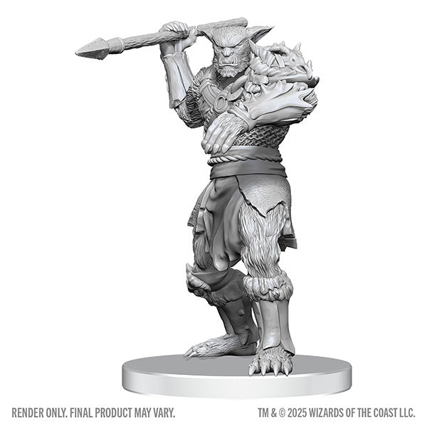 D&D Nolzur's Marvelous Miniatures: Unpainted Minis- Wave 28- Bugbear Stalker & Goblin Hexer