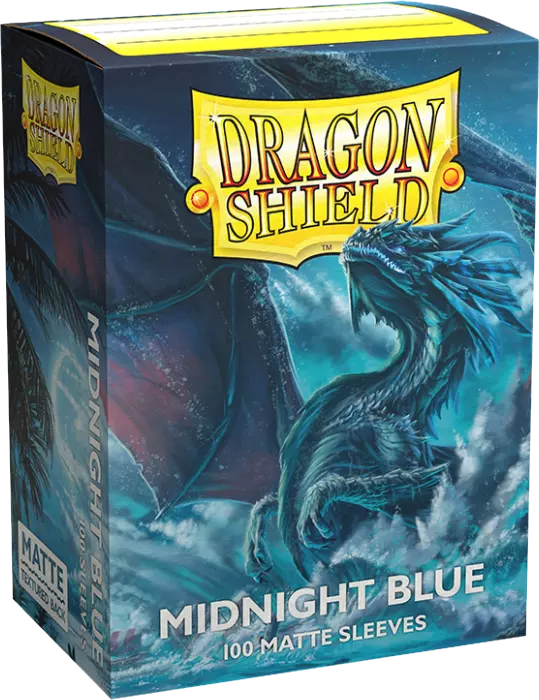 Matte Sleeves (100) - Midnight Blue