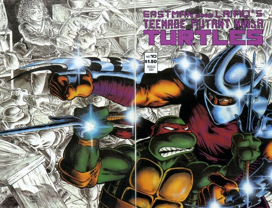 Teenage Mutant Ninja Turtles Vol 1 #10