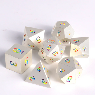 7pc RPG Set - Bright Rainbow