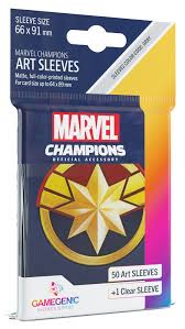 Marvel Champions Art Sleeves - Captain Marvel
