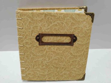 Open Braid Binding Tan Vines