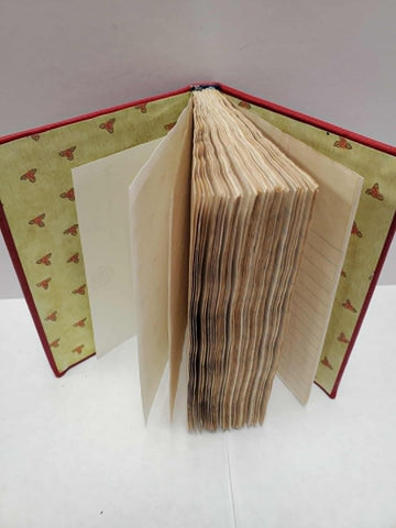 Red Leather Notebook