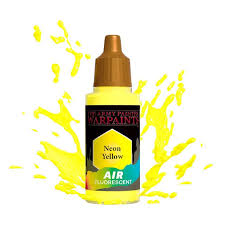 Warpaints: Air: Fluorescent: Neon Yellow 18ml