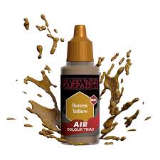 Warpaints: Air: Acrylic: Barren Yellow 18ml
