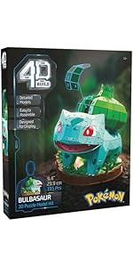 4D Puzzle: Pokémon: Bulbasaur