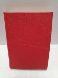Red Leather Notebook