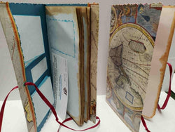 Travelers Notebook, Pink/Blue Interior