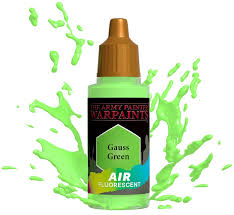 Warpaints: Air: Fluorescent: Gauss Green 18ml