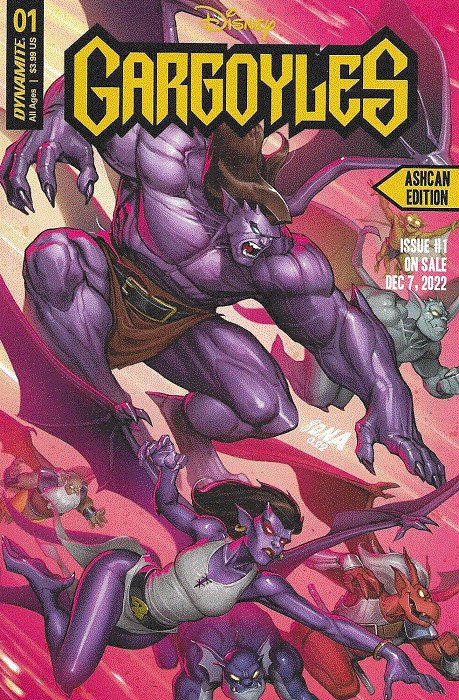 Gargoyles #1 Ashcan