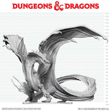 D&D Unpainted Miniatures - Adult Green Dragon Deceiver