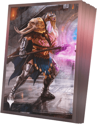 Reality Fracture Premium Art Sleeves - Garruk of the Veil