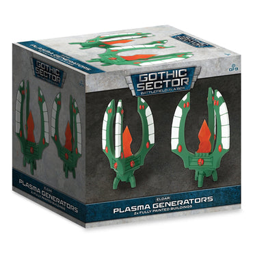 Battlefield in a Box: Gothic Sector- Eldar Plasma Generators (x2)
