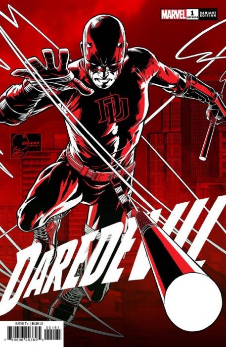 Daredevil #1 50 Copy Variant Edition Quesada Hidden Gem Variant