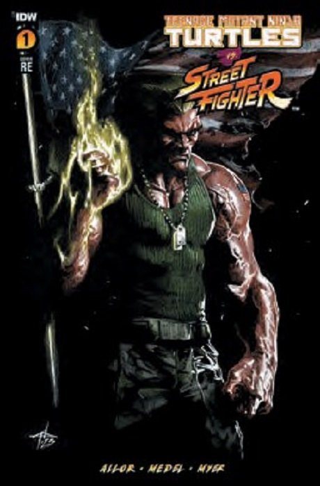 Teenage Mutant Ninja Turtles vs Street Fighter #1 BulletProof - A