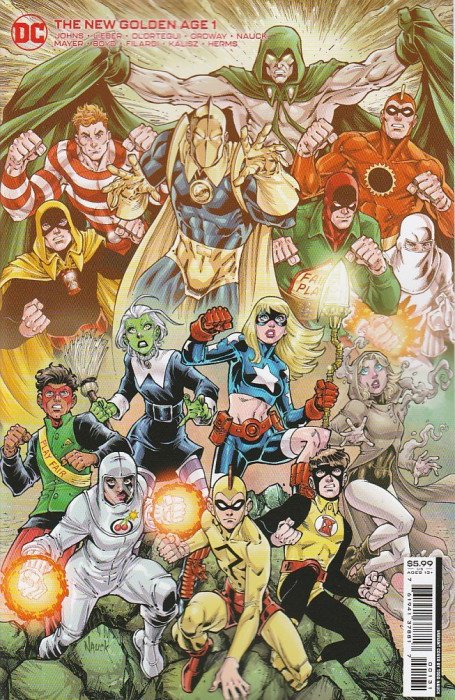 New Golden Age Variant Todd Nauck Card Stock Cover