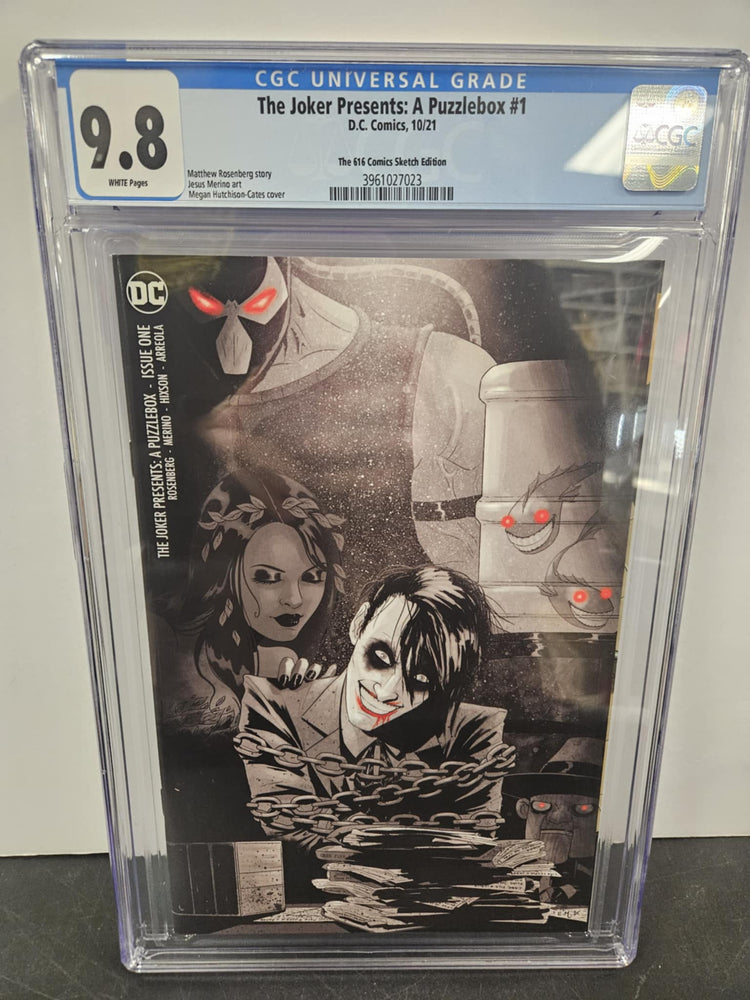 The Joker Presents: A Puzzlebox #1 CGC 9.8