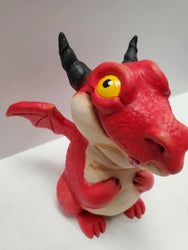 Derpy Dragon Red