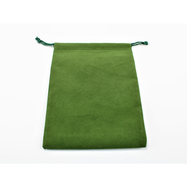 Velour Dice Pouch Green (LG)