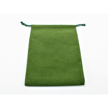 Velour Dice Pouch Green (LG)