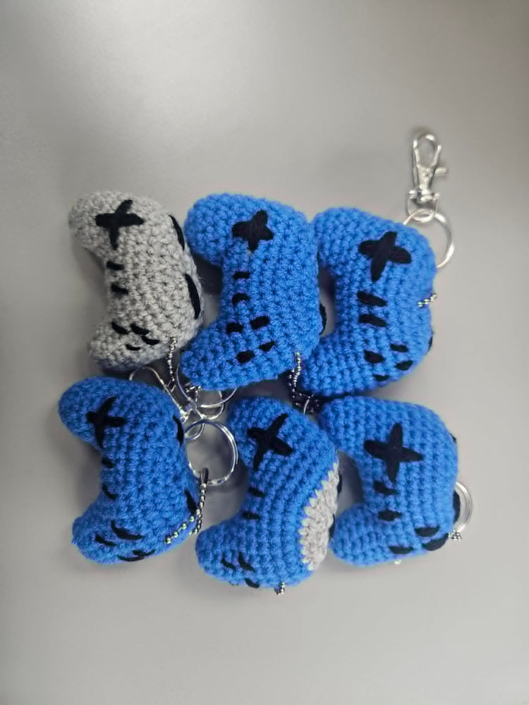 Mini Crochet: Game Controller Keychain