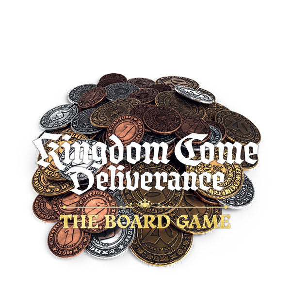 Kingdom Come Deliverance: The Board Game- Metal Coins