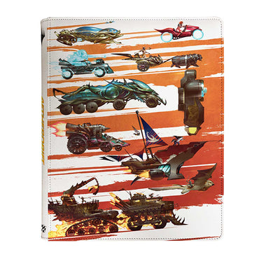 Ultra Pro - Binder: PRO 9-Pocket Zippered MTG Aetherdrift - Finish Line Bundle Key Art