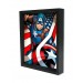 Marvel Captain America - Flag Lenticular Shadow Box