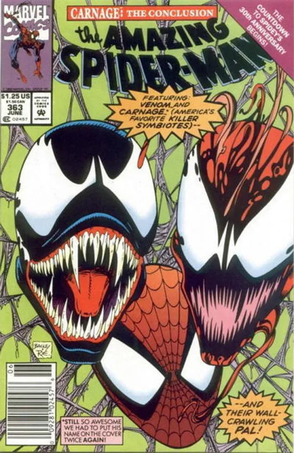 Amazing Spider-Man #363 Newstand Edition