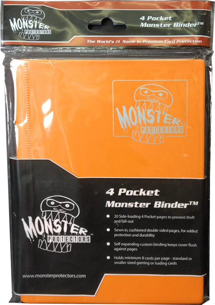 Monster 4 Pocket Orange Matte