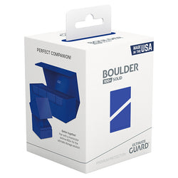 Ultimate Guard - Deck Case - Boulder 100+ Solid Blue
