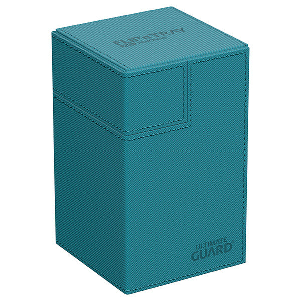 Deck Case: Flip´n´Tray 100+ Standard Size Monocolor - Petrol