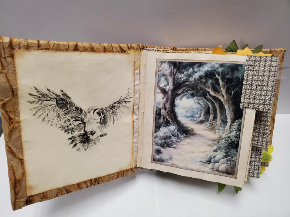 Hollow Tree with Jewel Journal