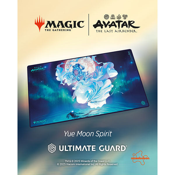 Playmat: MTG- Avatar the Last Airbender- Yue Moon Spirit
