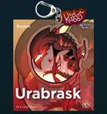 Gatherers' Tavern MTG Keychain- Praetor Kliggs - Urabrask Heretic Praetor