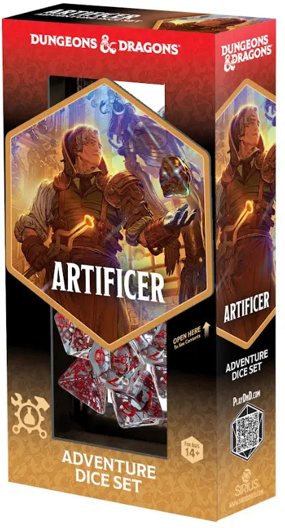 Sirius Dice D & D Adventure Dice Set Artificer