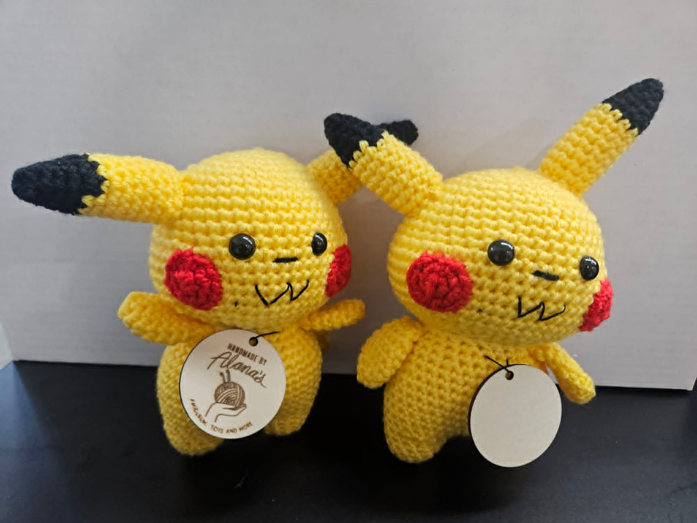 Crochet Pikachu 7.5"
