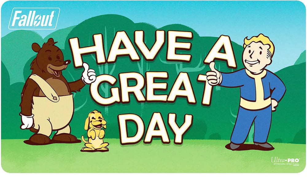 Ultra PRO Fallout - Vault Boy - Play Mat -Have a Great Day