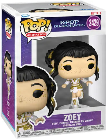 Pop Figure KPOP Demon Hunters Zoey White Outfit