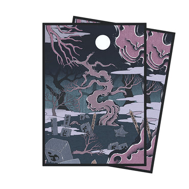 Card Sleeves: Standard- Matte Art- Ukiyo-e- Marsh of the Unspoken (100 ct)