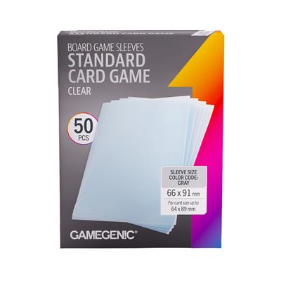 Board Game Sleeves Standard Card Game Clear