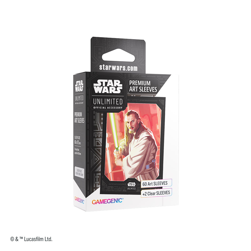 Star Wars Unlimited - Legends of the Force - Qui-Gon Jinn Art Sleeve