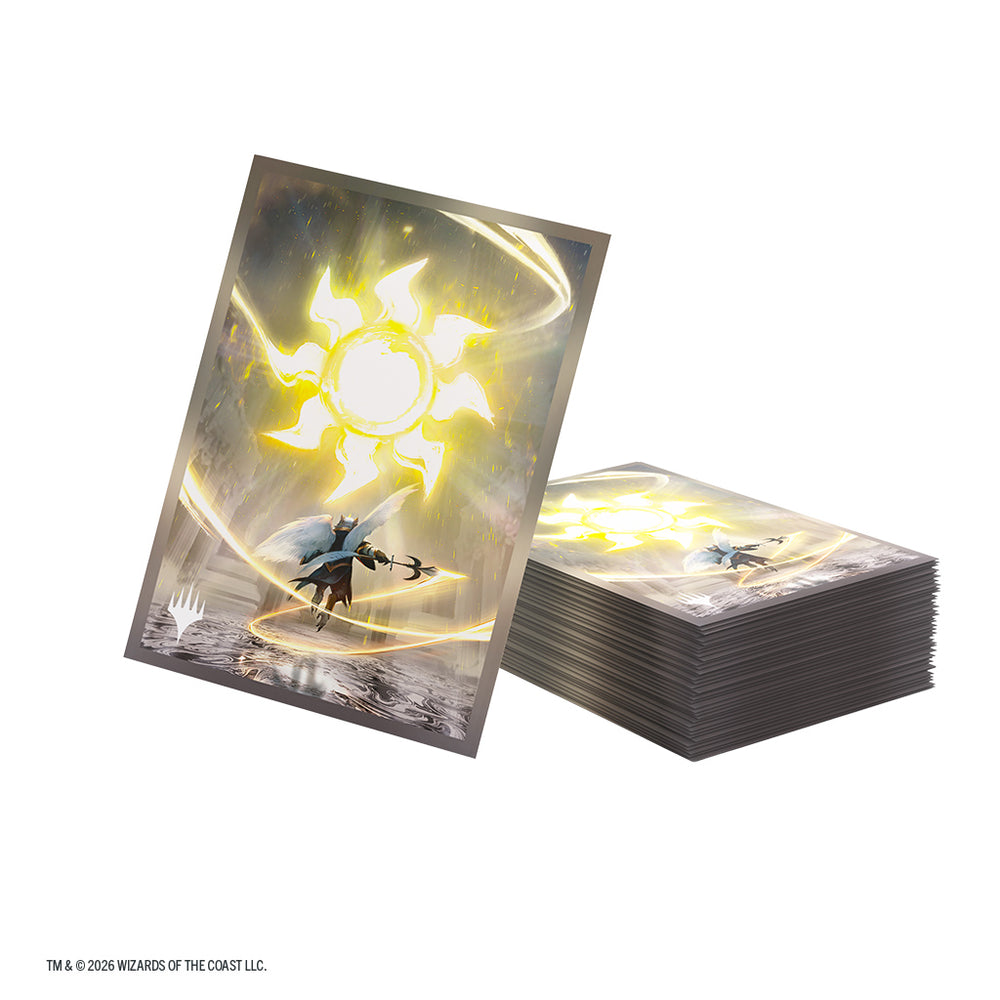 Magic: The Gathering | Secrets of Strixhaven Premium Art Sleeves - Plains