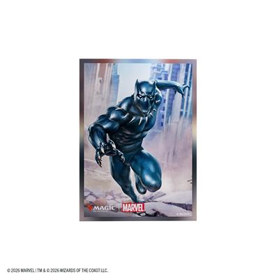 Gamegenic - MTG Marvel Superheroes - Premium Art Sleeves - Black Panther