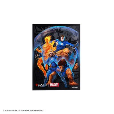 Gamegenic - MTG Marvel Superheroes - Premium Art Sleeves - The Fantastic Four
