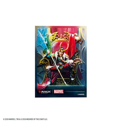 Gamegenic - MTG Marvel Superheroes - Premium Art Sleeves - Loki Laufeyson