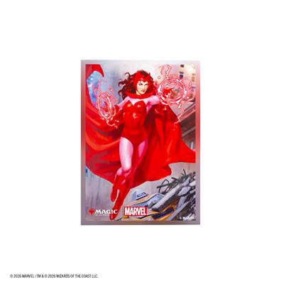 Gamegenic - MTG Marvel Superheroes - Premium Art Sleeves - The Scarlet Witch