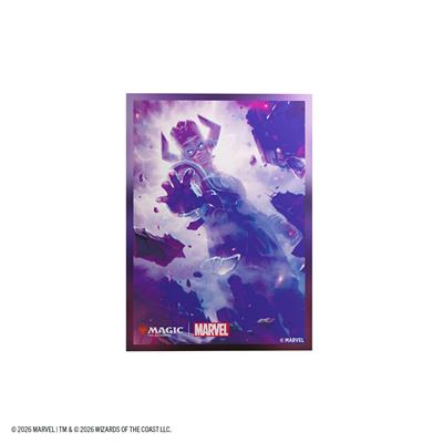 Gamegenic - MTG Marvel Superheroes - Premium Art Sleeves - Galactus Token