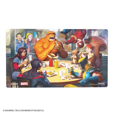 Gamegenic - MTG Marvel Superheroes - Prime Playmat - Heroic Feast