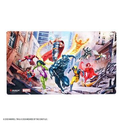 Gamegenic - MTG Marvel Superheroes - Shiny Playmat - Super Heroes